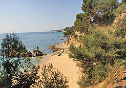 Cala de les Roques Planes, Calonge